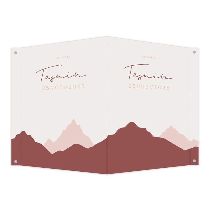Geboortebord Tasnim