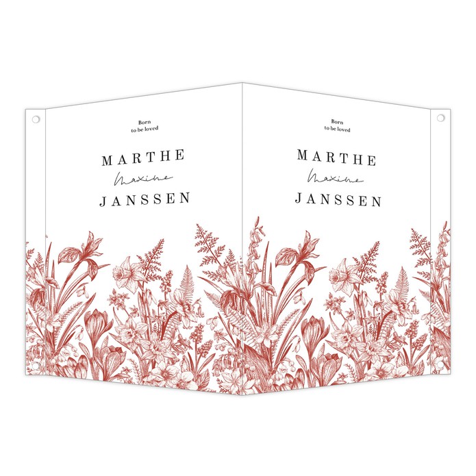 Geboortebord Marthe