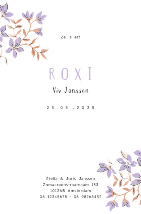 Roxi folie test
