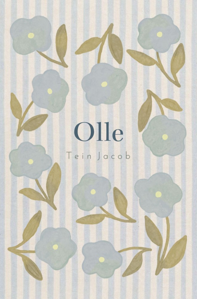 Geboortekaartje Olle bloemen en strepen - Froukje