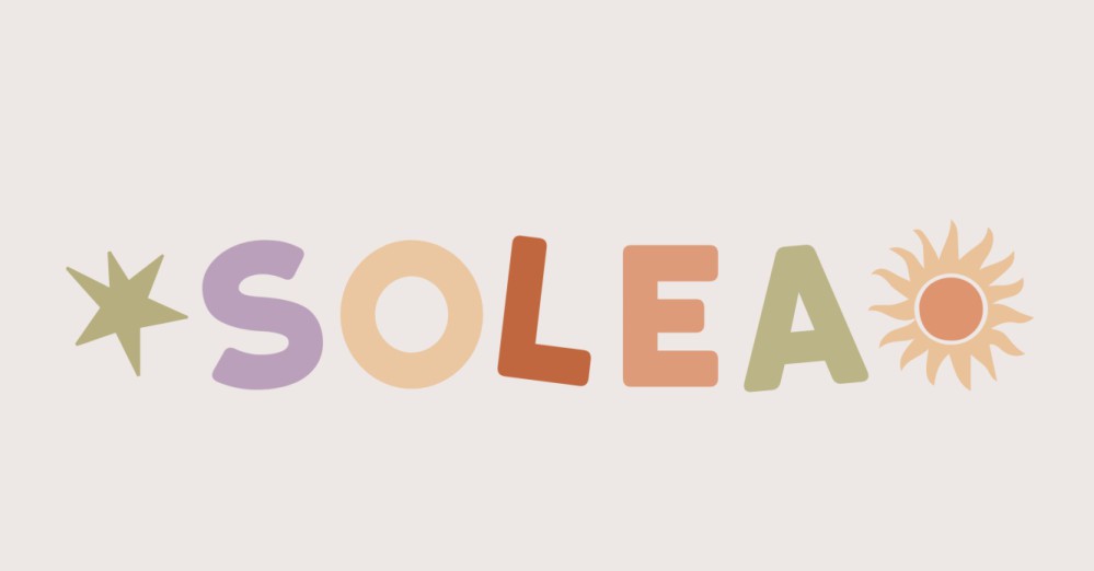 Geboortekaartje Solea Vrolijke Letters - Froukje den Nijs