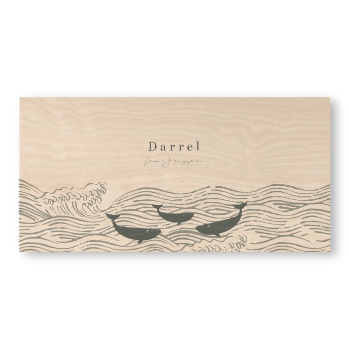 Geboortekaartje-hout-walvis-darrel