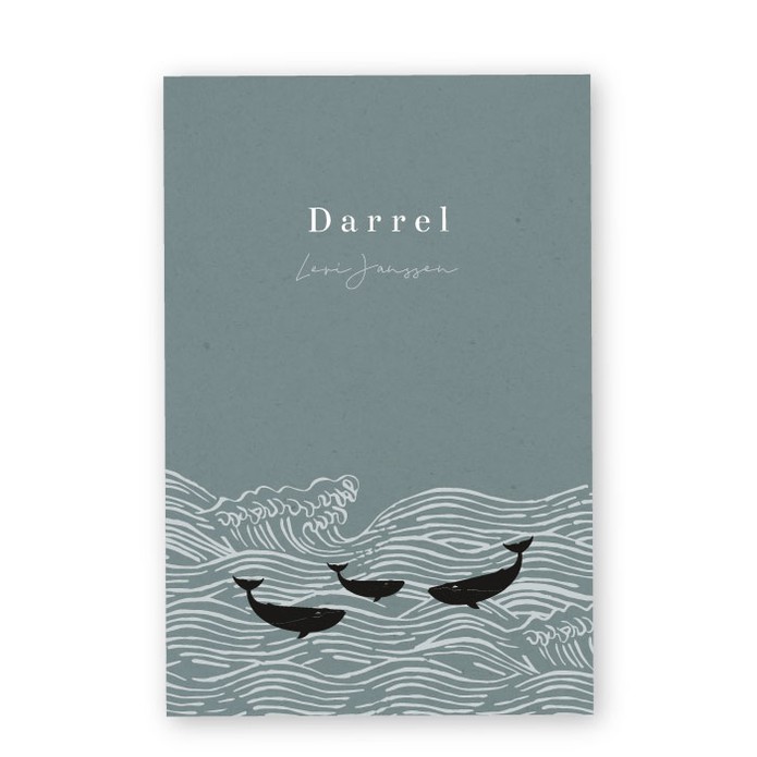 Geboortekaartje walvis Darrel