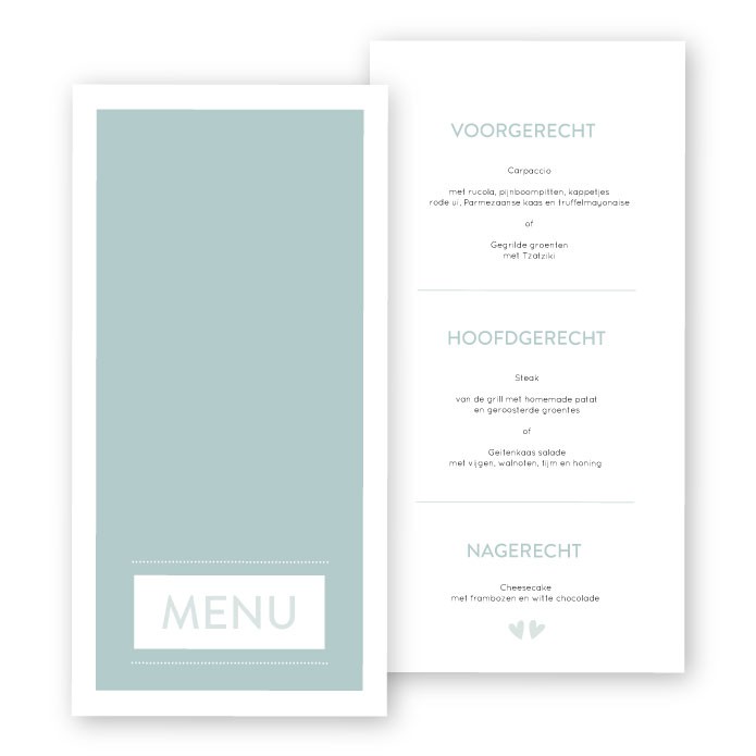 menukaart-modern-typo