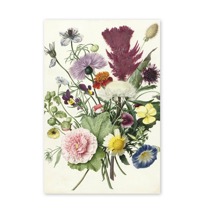 Poster boeket bloemen