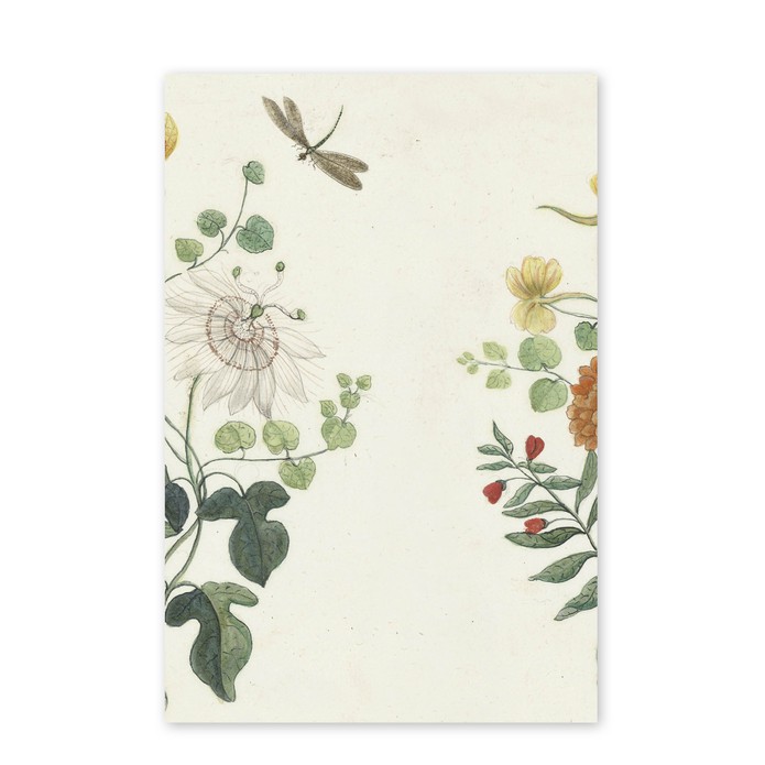 Poster Stilleven bloemen verspreid