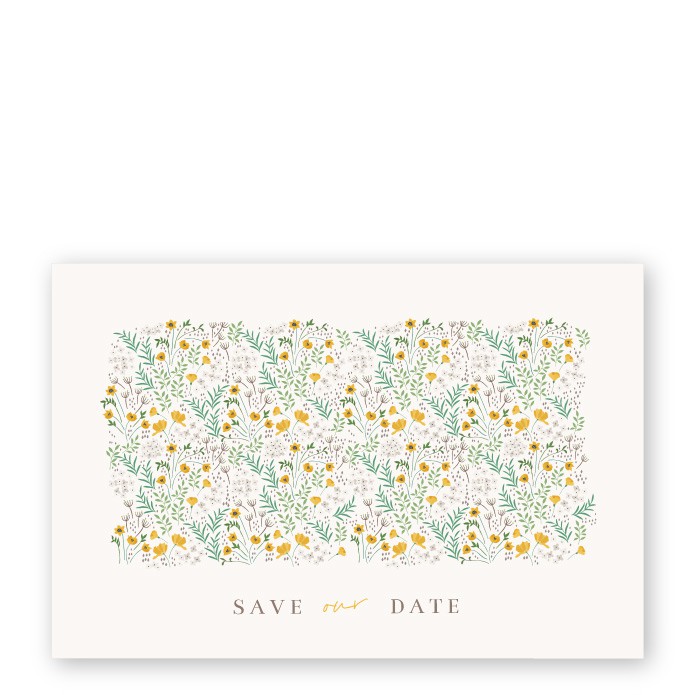Save-the-date-kaart-bloemetjes-patroon15-x-10-cm