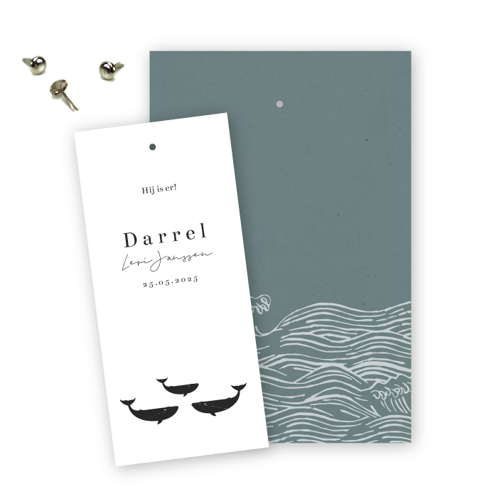Splitpen labels walvis Darrel
