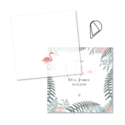 geboortekaartje kalk papier botanisch Silka2