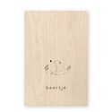 geboortekaartje-hout-beren-met-vlinder