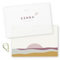 Geboortekaartjes-kalkpapier-liggend-kenna