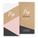 geboortekaartjes-kraft-karton-geometrisch-pip