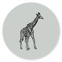 Sluitsticker giraffe Hilke voor