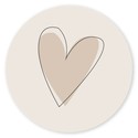 Sluitsticker hartje