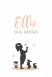 Geboortekaartje silhouetje meisje Ellie