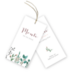 Geboortelabel Aquarel botanisch waterverf takjes Monte