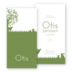Geboortekaartje vintage boom met bosdieren - Otis