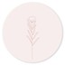 Sluitsticker takje roze