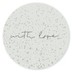Sluitsticker verfspetters groen - with love