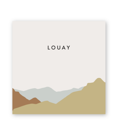 geboortekaartje-abstracte-bergen-louay-vierkant