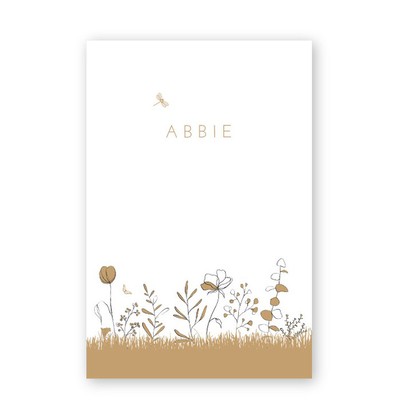 geboortekaartje-getekende-bloemen-abbie