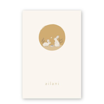 geboortekaartje-konijntjes-ailani