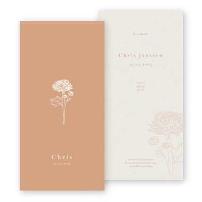 geboortekaartjes-geboortebloem-november-chrysant-chris