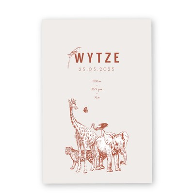 geboortekaartje-vintage-dieren-bende-wytze