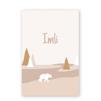 geboortekaartje-winter-ijsbeertje-imli