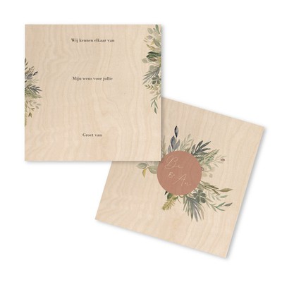 Trouwkaart-gastenkaart-waterverf-bloemen-10-x-10-cm-hout