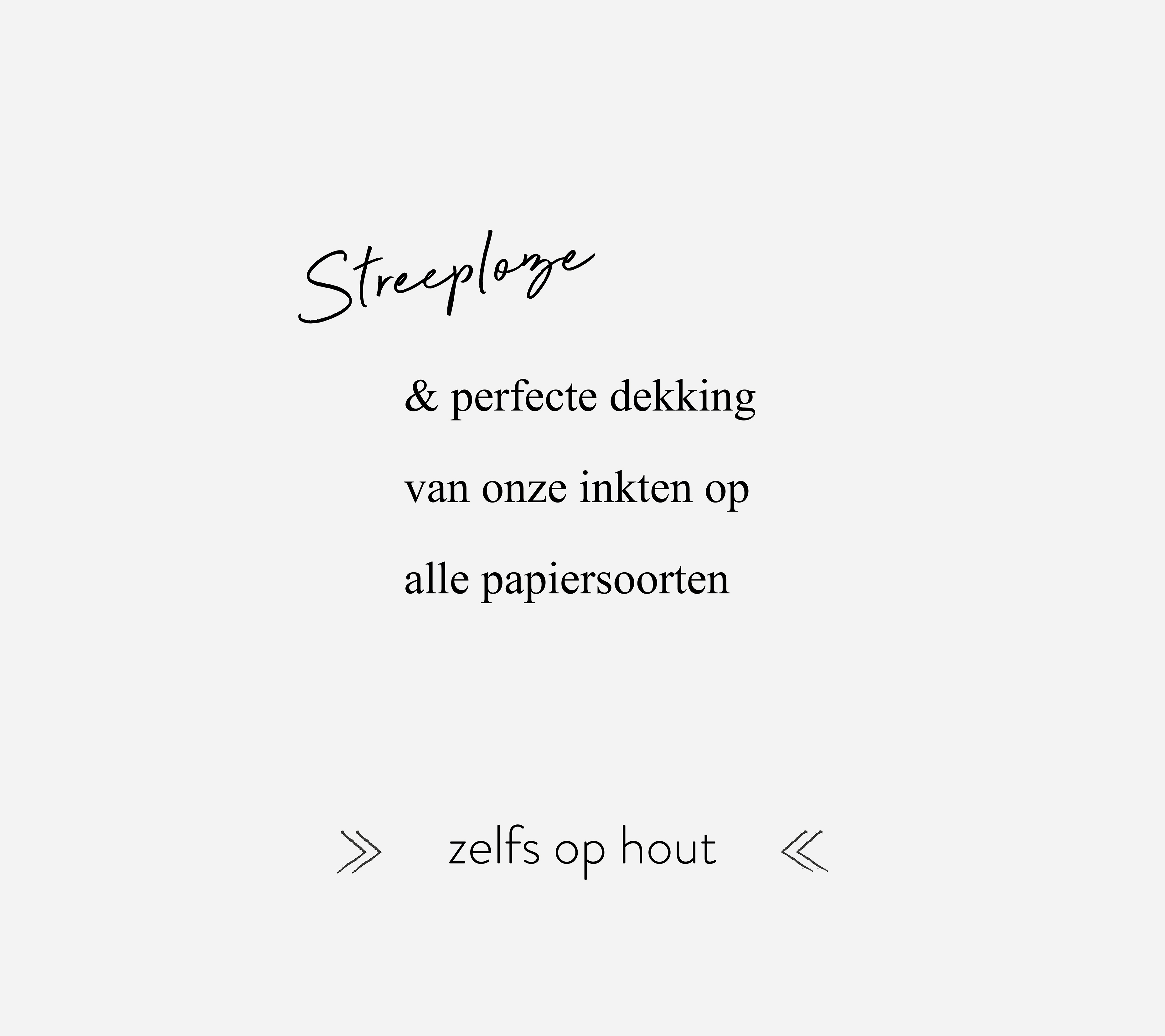 Kwalitatief hoog drukwerk